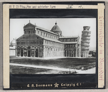 Vorschaubild Pisa: Dom und Schiefer Turm (Reihe AK V: Die drei ersten Jahrhunderte deutscher Baukunst (950-1250)) 